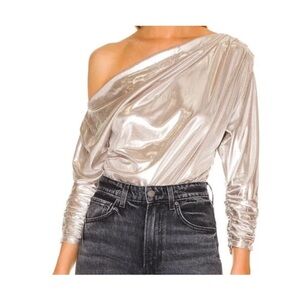 ASTR Silver Bodysuit NWT